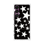 プレミアムスクエアケース with SnapMag［ Stars - Black ］