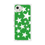 プレミアムスクエアケース with SnapMag［ Stars - Green ］