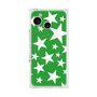 プレミアムスクエアケース with SnapMag［ Stars - Green ］