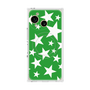 プレミアムスクエアケース with SnapMag［ Stars - Green ］