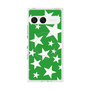 プレミアムスクエアケース with SnapMag［ Stars - Green ］