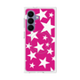 プレミアムスクエアケース with SnapMag［ Stars - Pink ］