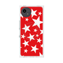 プレミアムスクエアケース with SnapMag［ Stars - Red ］
