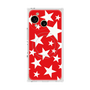 プレミアムスクエアケース with SnapMag［ Stars - Red ］