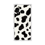 プレミアムスクエアケース with SnapMag［ Cow - White ］