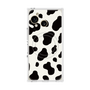 プレミアムスクエアケース with SnapMag［ Cow - White ］