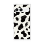 プレミアムスクエアケース with SnapMag［ Cow - White ］