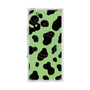 プレミアムスクエアケース with SnapMag［ Cow - Green ］
