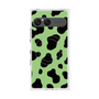 プレミアムスクエアケース with SnapMag［ Cow - Green ］