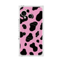 プレミアムスクエアケース with SnapMag［ Cow - Pink ］