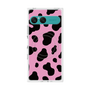 プレミアムスクエアケース with SnapMag［ Cow - Pink ］