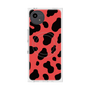 プレミアムスクエアケース with SnapMag［ Cow - Red ］
