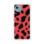 プレミアムスクエアケース with SnapMag［ Cow - Red ］