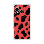 プレミアムスクエアケース with SnapMag［ Cow - Red ］