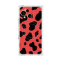 プレミアムスクエアケース with SnapMag［ Cow - Red ］
