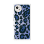 プレミアムスクエアケース with SnapMag［ Leopard - Blue ］