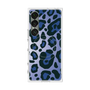 プレミアムスクエアケース with SnapMag［ Leopard - Blue ］