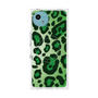 プレミアムスクエアケース with SnapMag［ Leopard - Green ］