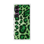 プレミアムスクエアケース with SnapMag［ Leopard - Green ］