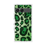 プレミアムスクエアケース with SnapMag［ Leopard - Green ］