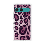 プレミアムスクエアケース with SnapMag［ Leopard - Pink ］