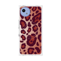 プレミアムスクエアケース with SnapMag［ Leopard - Red ］