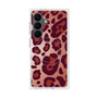 プレミアムスクエアケース with SnapMag［ Leopard - Red ］