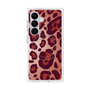 プレミアムスクエアケース with SnapMag［ Leopard - Red ］