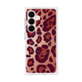 プレミアムスクエアケース with SnapMag［ Leopard - Red ］