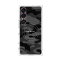 プレミアムスクエアケース with SnapMag［ Camouflage - Black ］