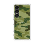 プレミアムスクエアケース with SnapMag［ Camouflage - Green ］