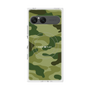 プレミアムスクエアケース with SnapMag［ Camouflage - Green ］