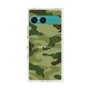 プレミアムスクエアケース with SnapMag［ Camouflage - Green ］