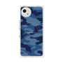 プレミアムスクエアケース with SnapMag［ Camouflage - Blue ］