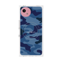 プレミアムスクエアケース with SnapMag［ Camouflage - Blue ］