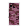 プレミアムスクエアケース with SnapMag［ Camouflage - Pink ］