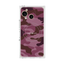 プレミアムスクエアケース with SnapMag［ Camouflage - Pink ］