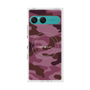 プレミアムスクエアケース with SnapMag［ Camouflage - Pink ］