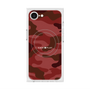 プレミアムスクエアケース with SnapMag［ Camouflage - Red ］