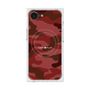 プレミアムスクエアケース with SnapMag［ Camouflage - Red ］
