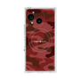 プレミアムスクエアケース with SnapMag［ Camouflage - Red ］