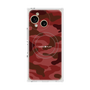 プレミアムスクエアケース with SnapMag［ Camouflage - Red ］