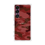プレミアムスクエアケース with SnapMag［ Camouflage - Red ］