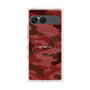 プレミアムスクエアケース with SnapMag［ Camouflage - Red ］