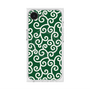 プレミアムスクエアケース with SnapMag［ 唐草模様 - Green ］