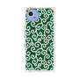 プレミアムスクエアケース with SnapMag［ 唐草模様 - Green ］