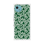 プレミアムスクエアケース with SnapMag［ 唐草模様 - Green ］