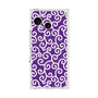 プレミアムスクエアケース with SnapMag［ 唐草模様 - Purple ］
