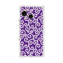 プレミアムスクエアケース with SnapMag［ 唐草模様 - Purple ］