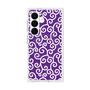 プレミアムスクエアケース with SnapMag［ 唐草模様 - Purple ］